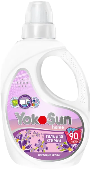 Изображение Средство для стирки жидкое Йокосан цветущий крокус универсал Азия Лайф п/у, 2,1 л