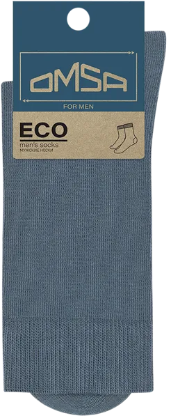 Изображение Носки мужские размер 39-41 Омса эко 401 колорс джинс Омса к/у, 1 пара
