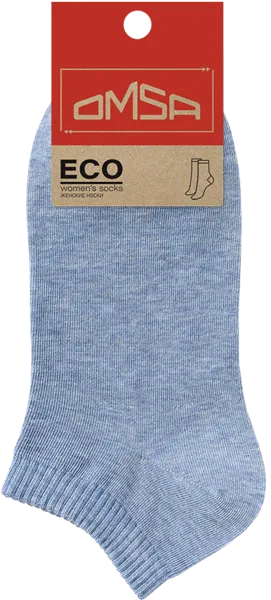 Изображение Носки женские размер 39-41 Омса эко 255 с люрексом джинс Омса к/у, 1 пара