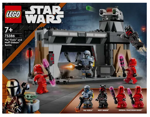 Изображение Конструктор с 7 лет 75386 Лего звездные войны битва паз и мофф Лего к/у, 1 шт