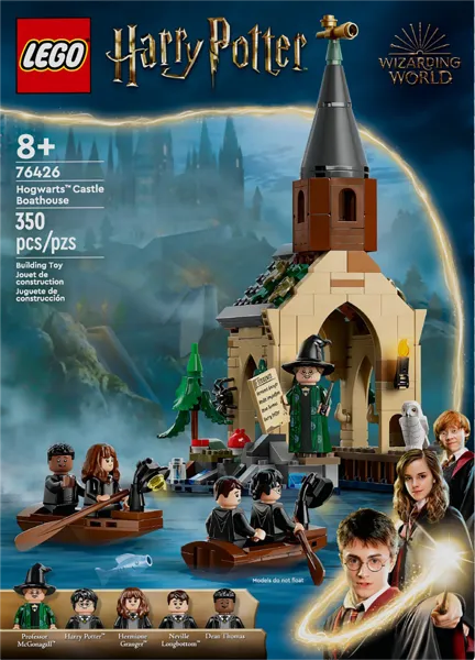 Изображение Конструктор с 8 лет 76426 Лего гарри поттер лодочный домик в замке Лего к/у, 1 шт