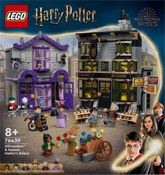 Изображение Конструктор с 8 лет 76439 Лего гарри поттер лавка олливандера малкин Лего к/у, 1 шт