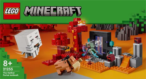 Изображение Конструктор с 8 лет 21255 Лего майнкрафт засада у нижнего портала Лего к/у, 1 шт
