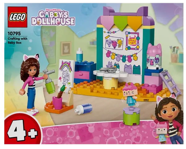 Изображение Конструктор с 4 лет 10795 Лего домик габби набор для творчества Лего к/у, 1 шт