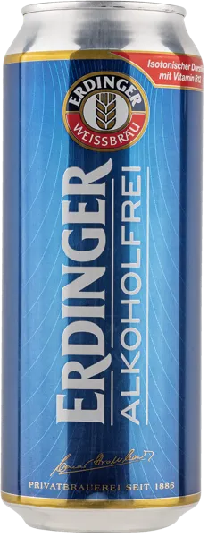 Изображение Пиво безалкогольное Эрдингер алкофрай 0,5% Эрдингер ж/б, 0,5 л
