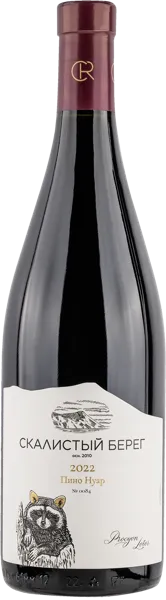 Изображение Вино красное сухое стиль №2 Пино Нуар ЗГУ скалистый берег Скалистый берег с/б, 0,75 л