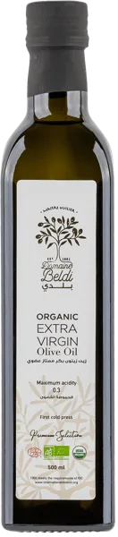 Изображение Масло оливковое 0,3% Домейн Белди органик е.v. СФБСИ с/б, 500 мл