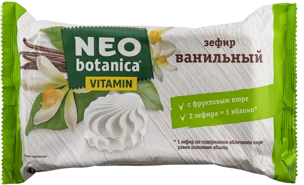 Изображение Зефир Нео Ботаника ваниль витамины ОК Рот- Фронт м/у, 250 г