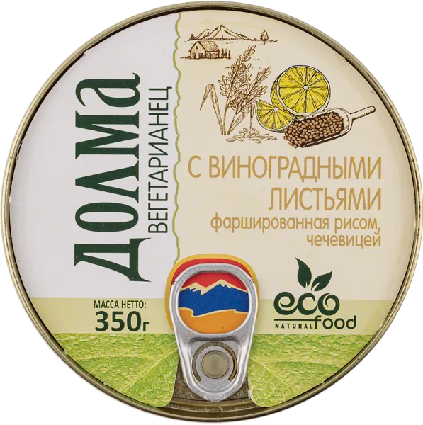 Изображение Долма ЭкоФуд вегетарианец Ам Фактори ж/б, 350 г