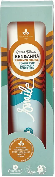 Изображение Зубная паста отбеливающая Бен энд анна корица и апельсин Джиэм Нейче к/у, 75 мл