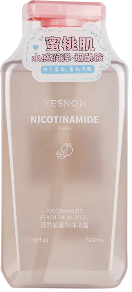 Изображение Гель для душа Еснау ниацинамид и персик Гуанчжоу Вэйцзя п/у, 500 мл