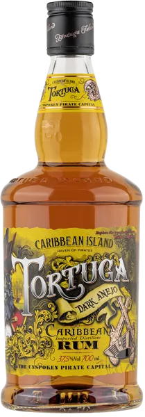Изображение Ром 37,5% Тортуга Дарк Аньехо Питейный дом с/б, 0,7 л