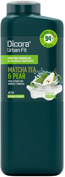 Изображение Гель для душа Дикора матча чай и груша Нувария Глобал п/у, 400 мл