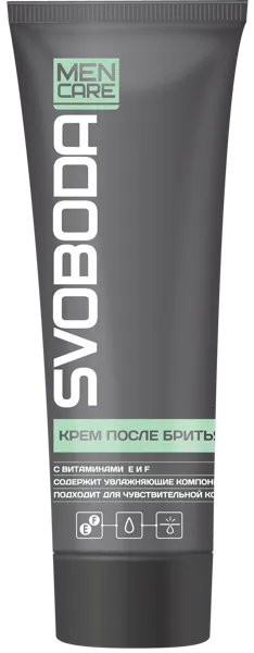 Изображение Крем после бритья Свобода витамины Е и F Свобода п/у, 80 мл