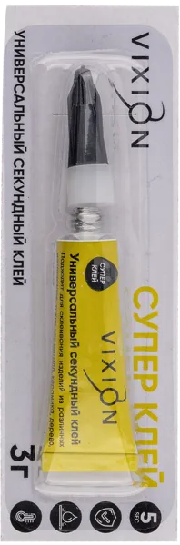 Изображение Клей универсальный Виксион супер Цзянси Дэюн Индастри к/у, 3 г