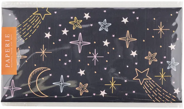 Изображение Конверт для денег Папери звездная ночь Борус м/у, 1 шт