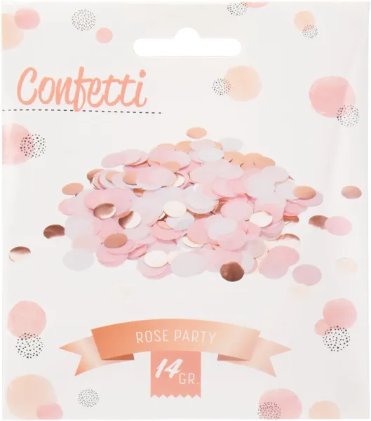 Изображение Конфетти белые розовые Купман кружочки Купман Интернэшнл м/у, 14 г