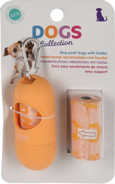 Изображение Пакеты 30см для выгула собак Купман цветные в контейнере Купман Интернэшнл к/у, 30 шт