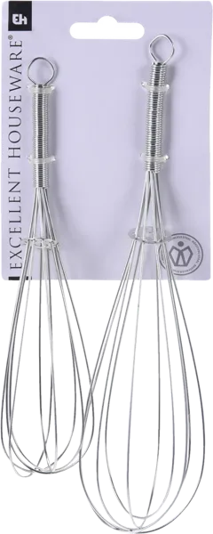 Изображение Венчик 19-24см для взбивания Купман нерж сталь Купман Интернэшнл к/у, 2 шт