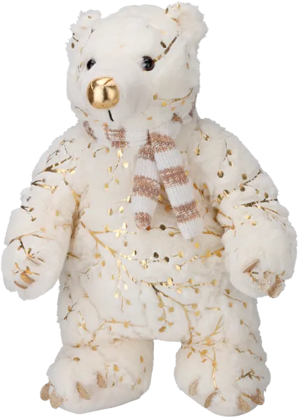 Изображение Мягкая игрушка 45 см Купман мишка новогодний Купман Интернэшнл , 1 шт