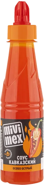 Изображение Соус Острый Мивимекс кавказский жгучий чили БиоФуд ТПК п/б, 200 г