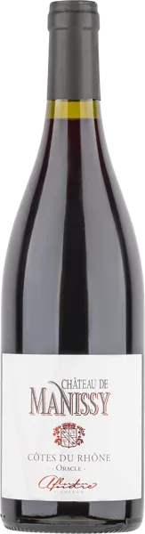 Изображение Вино красное сухое стиль №4 Гренаш купаж Кот дю Рон Оракл 2021 Шато де Манисси с/б, 0,75 л