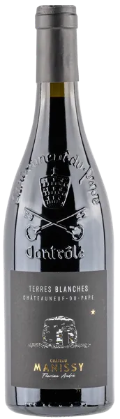 Изображение Вино красное сухое стиль №4 Гренаш Шатонеф Дю Пап терр бланш 2021 Шато де Манисси с/б, 0,75 л