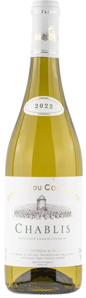 Изображение Вино белое сухое стиль №2 Шардоне Шабли Домен дю Коломбье 2022 Коломбье с/б, 0,75 л