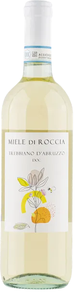 Изображение Вино белое п/сух стиль №1 Треббьяно Абруццо Миеле ди Рочча Джузеппе Савини с/б, 0,75 л