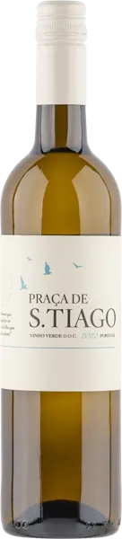 Изображение Вино белое п/сух стиль №1 Лоурейру Винью Верде Прака де С.Тьяго Адега Гимараиш с/б, 0,75 л