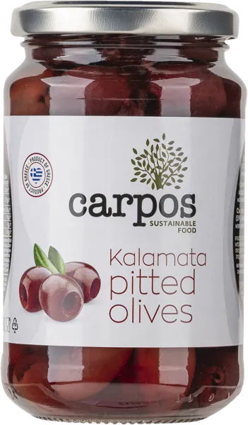 Изображение Оливки без косточки Карпос каламата Хигас Георгиадис с/б, 355 г