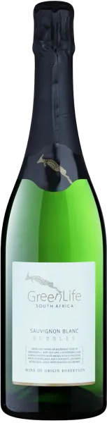 Изображение Вино игристое белое экстра брют Грин Лайф Совиньон Блан Баблс Винодельня Гудвервахт с/б, 0,75 л
