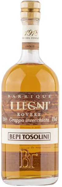Изображение Граппа 42% Бепи Тосолини Леньи Ровере Бепи Тосолини с/б, 0,7 л
