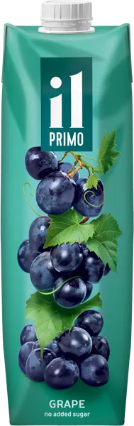 Изображение Сок восстановленный Иль Примо виноград Сады Придонья карт/уп, 1 л