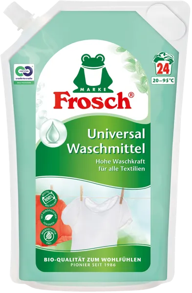 Изображение Средство для стирки жидкое Фрош цветное белье концентрат Вернер и Мерц м/у, 1,8 л