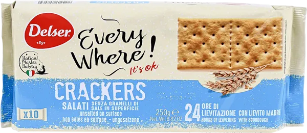 Изображение Крекеры Дельзер без соли КволитиФуд м/у, 250 г