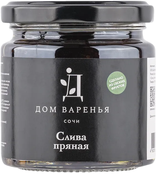Изображение Слива в масле Дом варенья пряная Дом Варенья с/б, 200 г