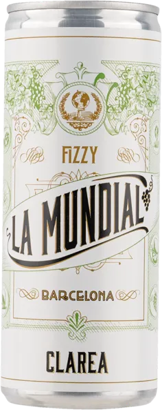 Изображение Напиток виноградосодержащий сухой газ Ла Мундиаль Клареа 4,5% Ла Мундиаль ж/б, 0,25 л