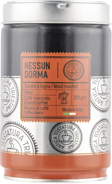 Изображение Кофе молотый Антика Тостатура Триестина Нессун Дорма 96% арабика Антика Тостатура Триестина ж/б, 250 г