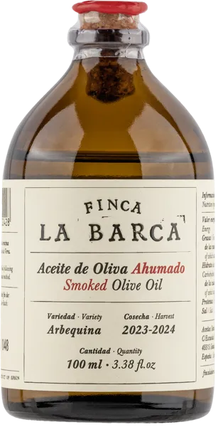 Изображение Масло оливковое Финка Ла Барка из Кастилии копченое Асейтес Санта Круз С.Л. с/б, 100 мл