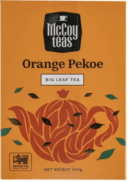 Изображение Чай черный Маккой оранж пеко Маккой Цейлон кор, 100 г