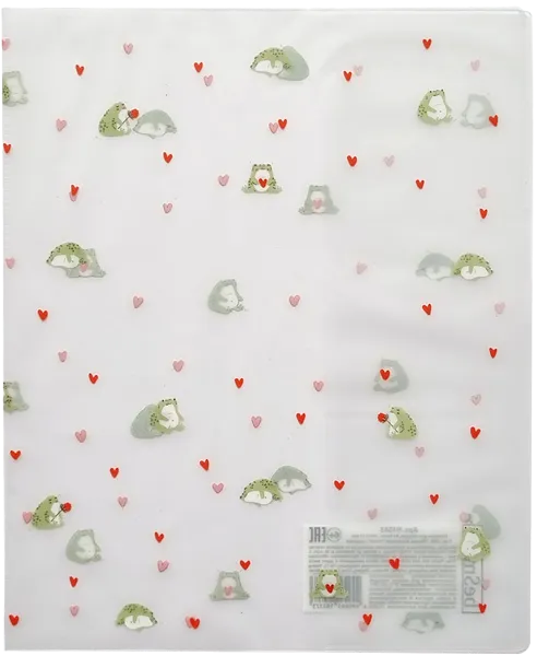 Изображение Обложка 34,5*21,3см для тетради Би Смарт форест сердечки Вэньчжоу Ини Пластик , 1 шт