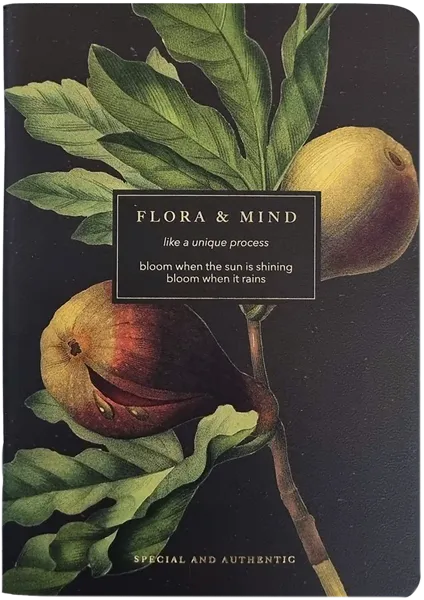 Изображение Тетрадь 40л клетка Би Смарт А5 флора инжир Инфолио Групп , 1 шт