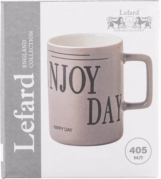 Изображение Кружка 405мл лиловая Лефард энджой дэй Лефард , 1 шт