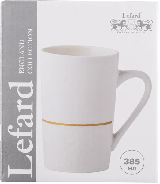 Изображение Кружка 405мл кремовая Лефард хоум Лефард , 1 шт