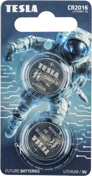 Изображение Батарейка СР 2016 Тесла электронные приборы Тесла Баттерис к/у, 2 шт