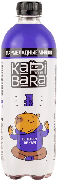 Изображение Напиток газ Капибара Мармеладные мишки Бочкаревский ПЗ п/б, 0,5 л