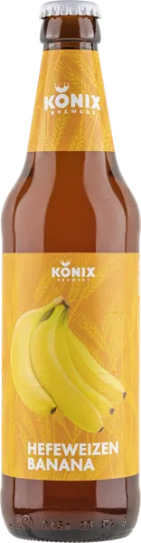Изображение Пивной напиток светлый 4,5% Коникс хефевайцен банана Балтика ПК с/б, 0,45 л
