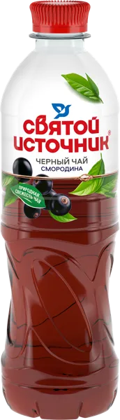 Изображение Напиток Черный Черная смородина Святой Источник чай Святой Источник п/б, 0,5 л
