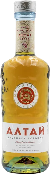 Изображение Настойка горькая Спирт Люкс 40% Алтай горные травы Алкоторг с/б, 0,5 л